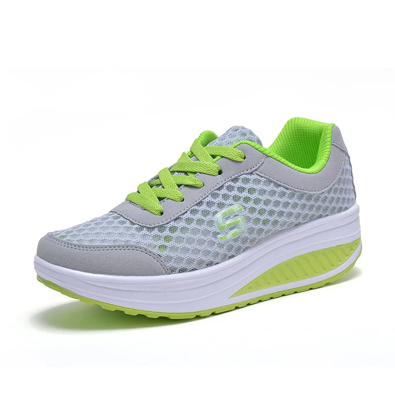 Shoes Women Sneakers 2025 Fashion Summer Spring Breathable Mesh Shoes Woman Platform tenis feminino Women Casual Shoes WSH3827