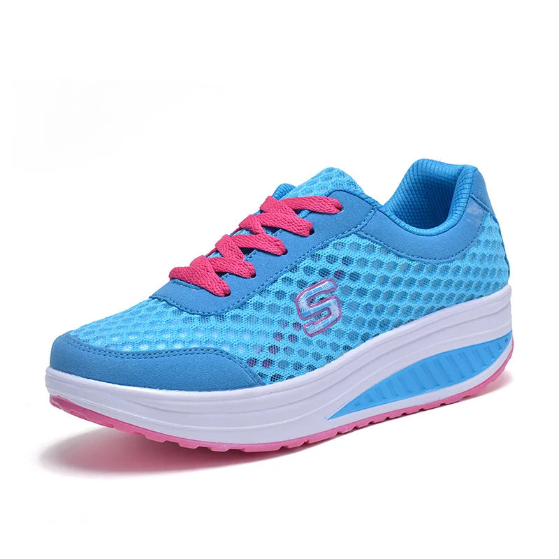 Shoes Women Sneakers 2025 Fashion Summer Spring Breathable Mesh Shoes Woman Platform tenis feminino Women Casual Shoes WSH3827