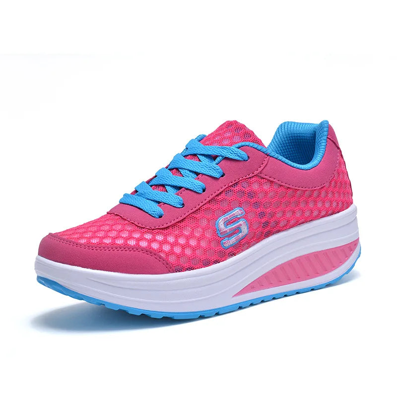 Shoes Women Sneakers 2025 Fashion Summer Spring Breathable Mesh Shoes Woman Platform tenis feminino Women Casual Shoes WSH3827